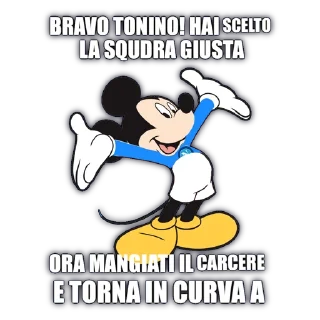 🐭 emoji Cartoni Napoli Telegram sticker 8 of 72