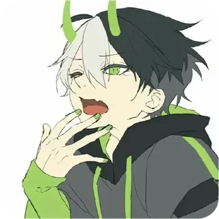 🥱 emoji Shadow ∞♣♥ Telegram sticker 12 of 120
