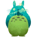 🍀 emoji Totoro Telegram sticker 12 of 21