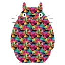 🌈 emoji Totoro Telegram sticker 11 of 21