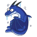 🥶 emoji Glax Animated Telegram sticker 7 of 50