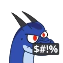 🤬 emoji Glax Animated Telegram sticker 9 of 50