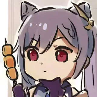 ⚡ emoji Chibi Genshin 1 ᴮʸ @Amaa_San Telegram sticker 8 of 120