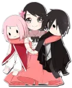 😊 emoji Sarada Uchiha [รקร] Telegram sticker 23 of 120