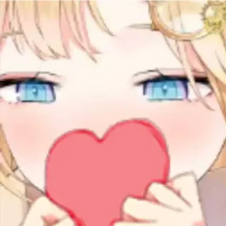 💛 emoji Watson Amelia Telegram sticker 14 of 24