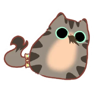 🍵 emoji Blob Cat! 🏳️‍🌈 Telegram sticker 9 of 27