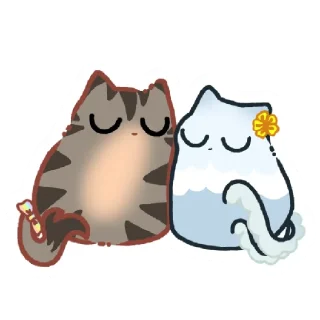 ❤️ emoji Blob Cat! 🏳️‍🌈 Telegram sticker 5 of 27