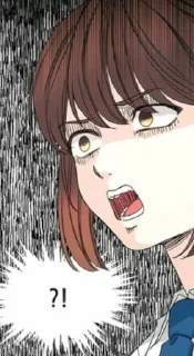 😨 emoji Webtoon @MyselfMeandIo Telegram sticker 8 of 50