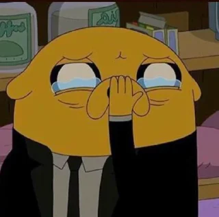 😭 emoji Mood Cartoon Characters | @HOLYPULPFICTION Telegram sticker 13 of 112