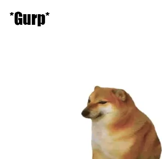 🗣️ emoji Talking Dogge Telegram sticker 18 of 22