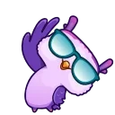 👋 emoji Owled Didi @CenterOfSticker Telegram sticker 5 of 22