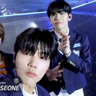 Sticker from @mnetdno // "Here I Am" Zb1 Selfie MV