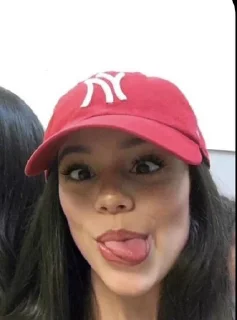 😜 emoji jenna ortega by @suhaylllll Telegram sticker 13 of 26