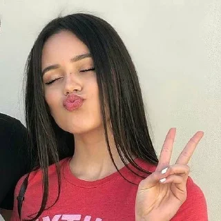 👍 emoji jenna ortega by @suhaylllll Telegram sticker 19 of 26