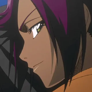🙂 emoji Shihoin Yoruichi Telegram sticker 14 of 120