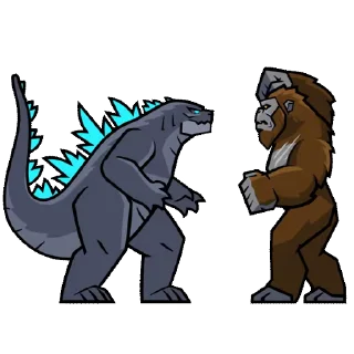 🤩 emoji Godzilla On Ton Telegram sticker 9 of 56