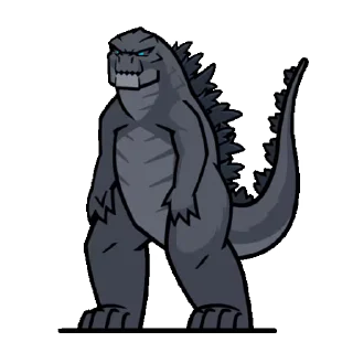 🤩 emoji Godzilla On Ton Telegram sticker 5 of 56