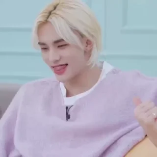 🫧 emoji HyunIn @skzstickers Telegram sticker 10 of 50