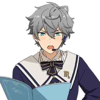 😳 emoji ENSEMBLE STARS LEORITSUIZU Telegram sticker 21 of 96
