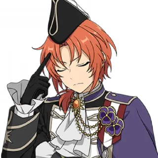😕 emoji ENSEMBLE STARS LEORITSUIZU Telegram sticker 6 of 96