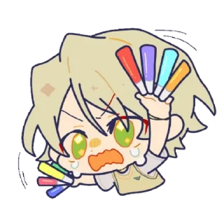 Sticker from ensemble stars