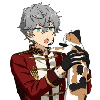 🐱 emoji ENSEMBLE STARS LEORITSUIZU Telegram sticker 23 of 96