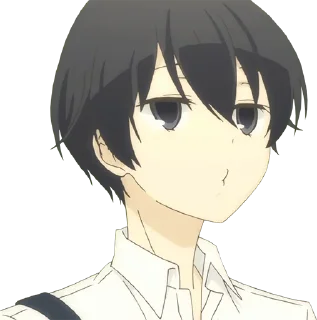 Sticker from Tanaka-kun wa Itsumo Kedaruge - @bourros