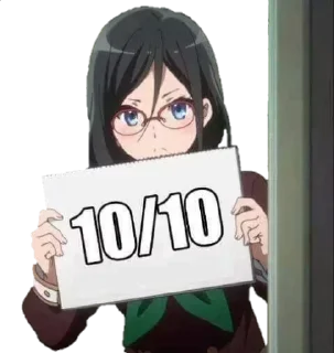 💯 emoji Asuka Tanaka Telegram sticker 10 of 40