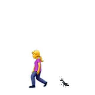 🐜 emoji من و جوجه تیغیم Telegram sticker 15 of 78
