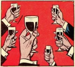 🍷 emoji Comics @MyselfMeandIo Telegram sticker 17 of 50