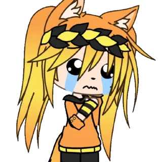 😭 emoji Лисёнок Telegram sticker 15 of 69