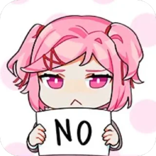 😤 emoji Нацуки😸 Telegram sticker 14 of 101