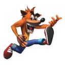 🎸 emoji Crash Bandicoot Telegram sticker 13 of 120