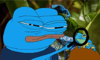 🐸 emoji $SENT MEMEGOD II Telegram sticker 15 of 120