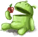 🍎 emoji Android - S4T.tv Telegram sticker 14 of 36