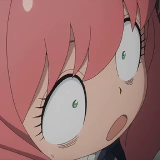 😧 emoji Anya Chan | @Onishiki @Notid Telegram sticker 22 of 50