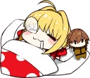 😴 emoji Fate/Grand Order Pack - @bourros Telegram sticker 9 of 120