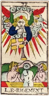 😇 emoji Tarot de Marseille Telegram sticker 21 of 22
