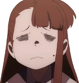 😥 emoji Animu stuff Telegram sticker 14 of 34
