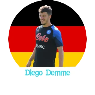 🇩🇪 emoji Passione Napoli 2022-2023 Sticker Temporanei Telegram sticker 20 of 29
