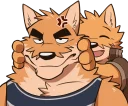😅 emoji takemoto 2 Telegram sticker 21 of 40
