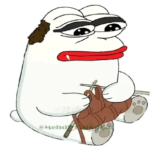 😂 emoji Pepe 2020 @EdviN_1| @MeHdi_HanNiBaL Telegram sticker 16 of 120