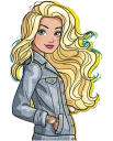 🤨 emoji @Beautifulstickers👭barbie and her friends👭 Telegram sticker 16 of 64