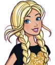 😁 emoji @Beautifulstickers👭barbie and her friends👭 Telegram sticker 3 of 64