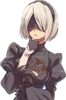 🤔 emoji 2B by @Nihilistic Telegram sticker 15 of 37
