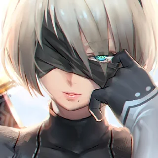 😚 emoji 2B by @Nihilistic Telegram sticker 7 of 37