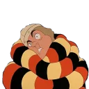 🐍 emoji @STIKERFORALL DRAGON'S LAIR DIRK Telegram sticker 9 of 20