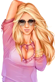 Sticker from @loveoops_art prettygirl 33💕ᥫ᭡‎‌‌‎‌‌yasᥫ᭡‎‌‌‎‌‌