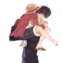 😭 emoji Luffy Sticker(TokyoFX) Telegram sticker 14 of 63