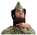 👊 emoji Borat, General Aladeen, Brüno etc. Telegram sticker 14 of 20